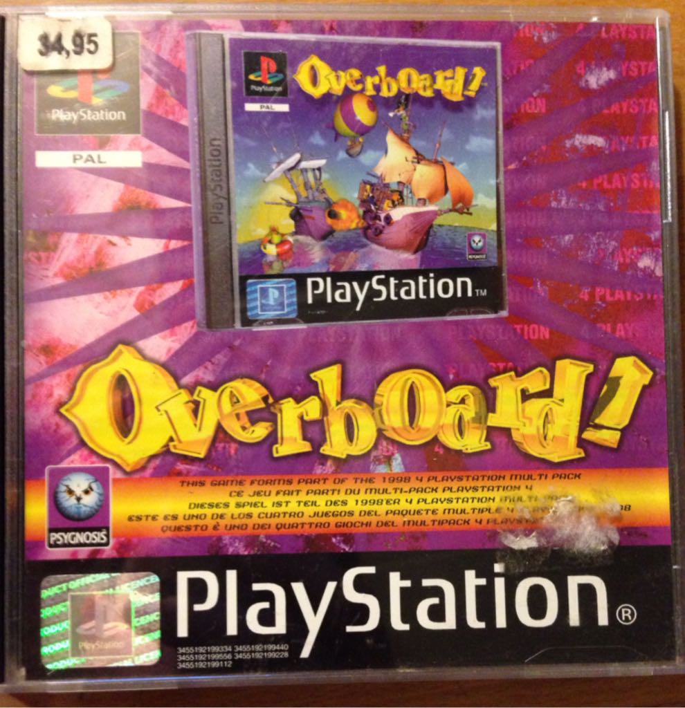 Overboard - Sony PlayStation video game collectible [Barcode 3455192199556] - Main Image 2