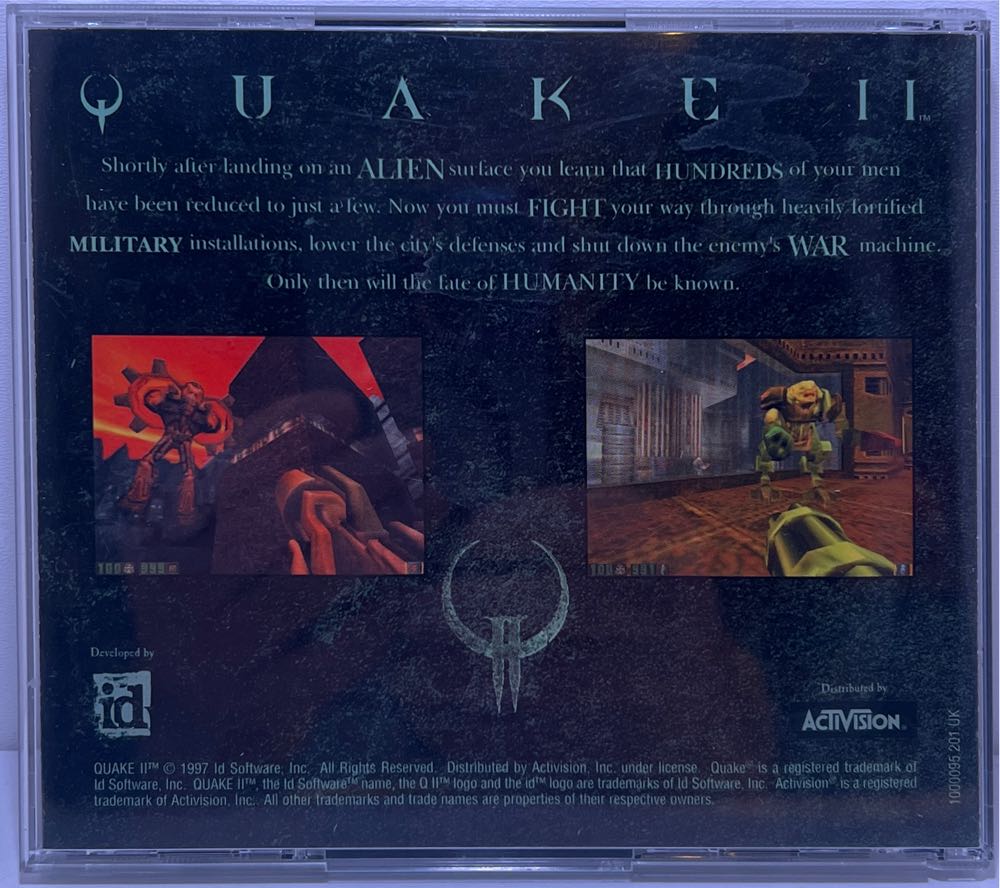 Quake 2 - PC (Id Software & Bethesda) video game collectible - Main Image 2