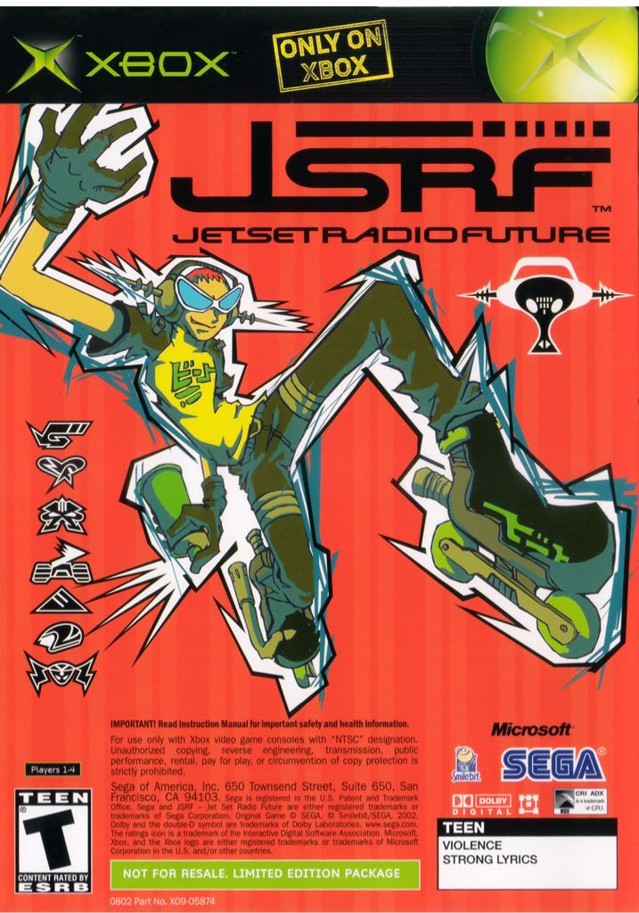 Sega GT 2002 - Microsoft Xbox video game collectible - Main Image 2