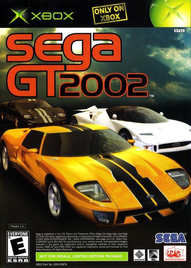 Sega GT 2002 - Microsoft Xbox video game collectible - Main Image 1