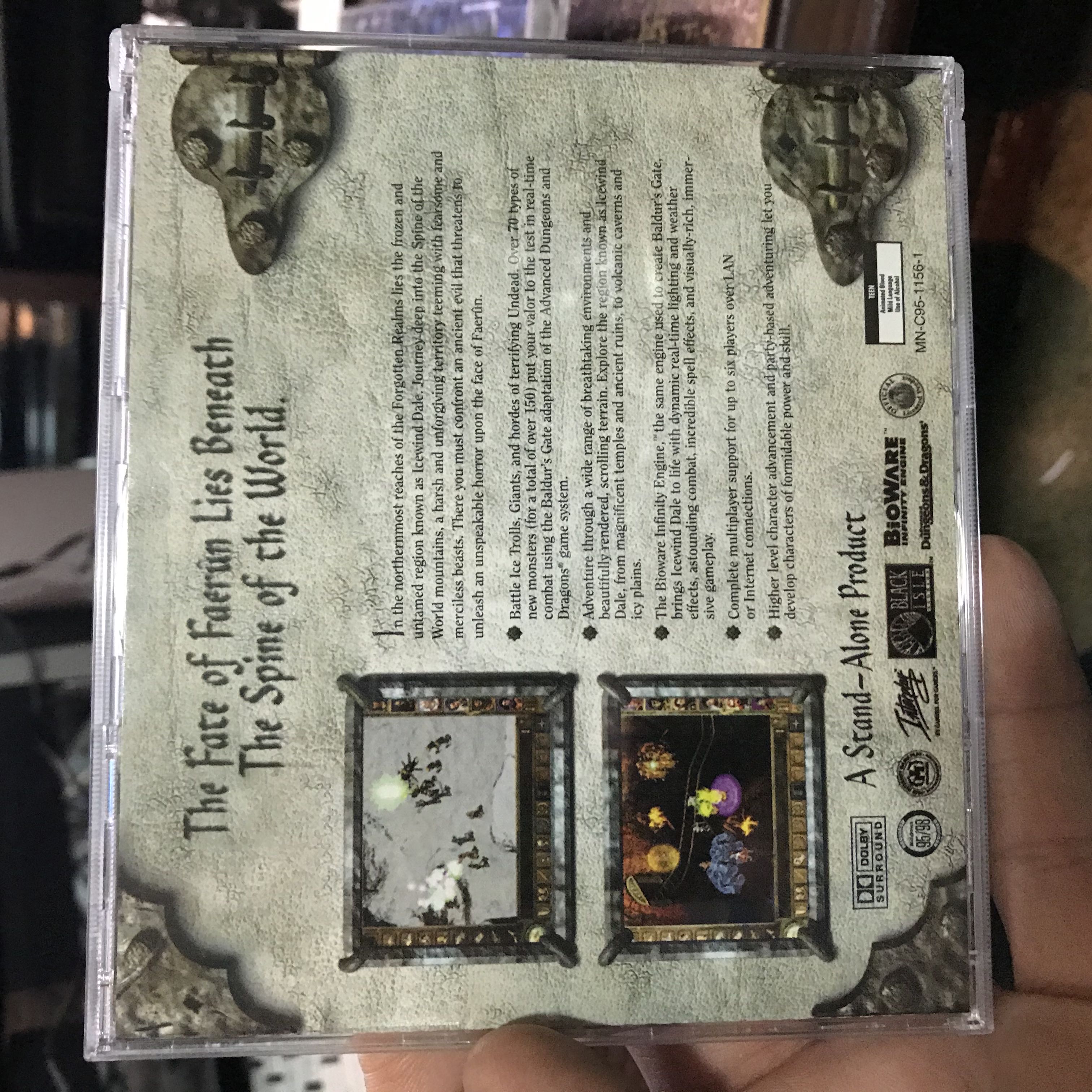 Icewind Dale - CD Projekt GOG (Interplay Entertainment - 1 Players) video game collectible [Barcode 020626715591] - Main Image 2