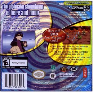 Duel Masters Kaijudo Showdown - Nintendo Game Boy Advance (GBA) (Atari) video game collectible [Barcode 3546430115183] - Main Image 2