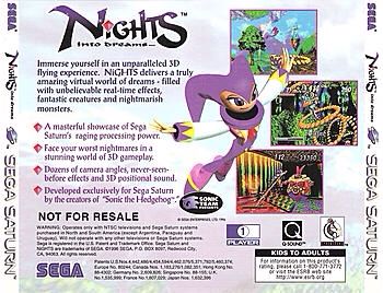 Nights Into Dreams - PC (Sonic Team) video game collectible - Main Image 2