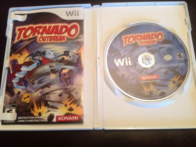 Tornado Outbreak - Nintendo Wii (Konami - 2) video game collectible [Barcode 083717400837] - Main Image 2
