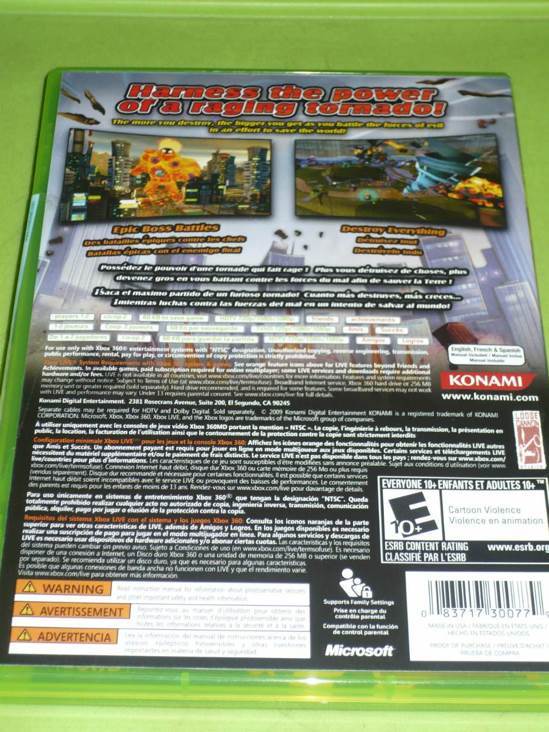 Tornado Outbreak - Microsoft Xbox 360 (Konami - 1) video game collectible [Barcode 4012927034101] - Main Image 2