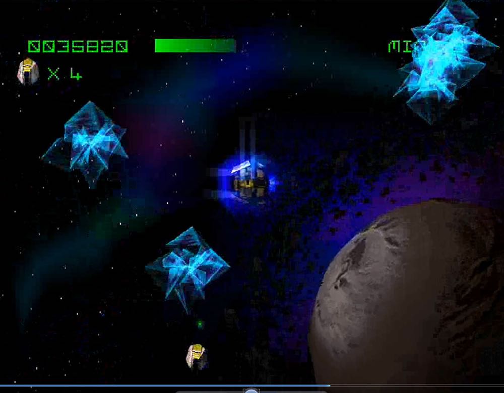 Asteroids - Sony PlayStation (Activision - 1) video game collectible [Barcode 047875103740] - Main Image 3