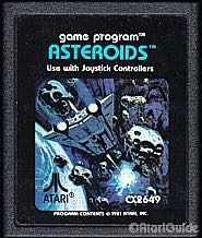 Asteroids - Atari 2600 video game collectible - Main Image 2