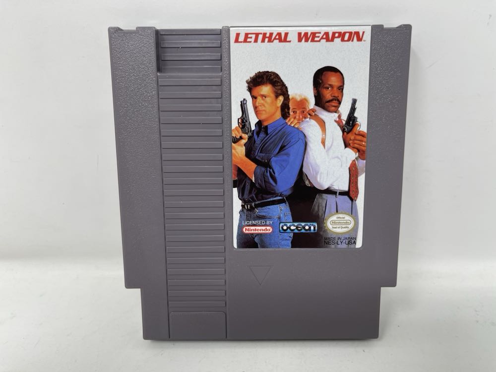 Lethal Weapon - Nintendo Entertainment System (NES) (Ocean Software - 1) video game collectible [Barcode 020295010058] - Main Image 3