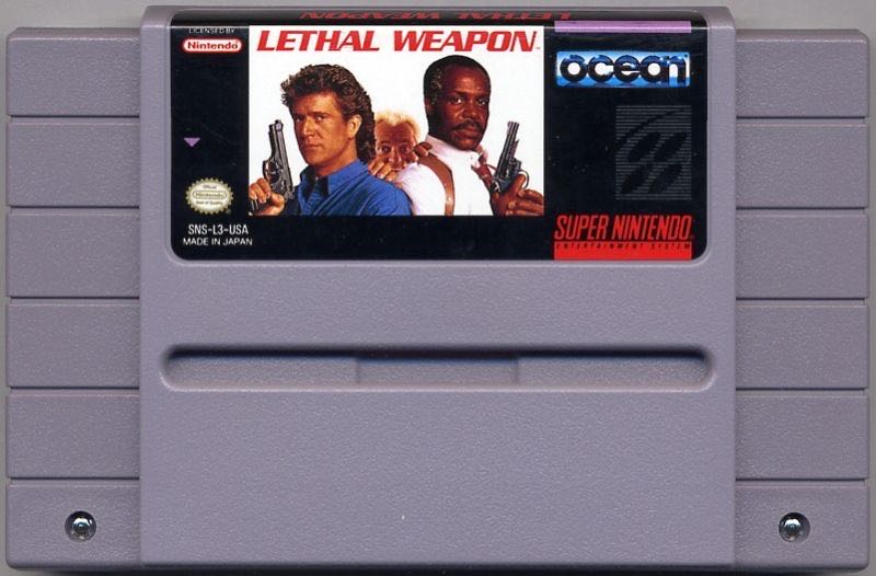 Lethal Weapon - Nintendo Super Nintendo Entertainment System (SNES) (Ocean Software - 1) video game collectible [Barcode 5013156610257] - Main Image 3