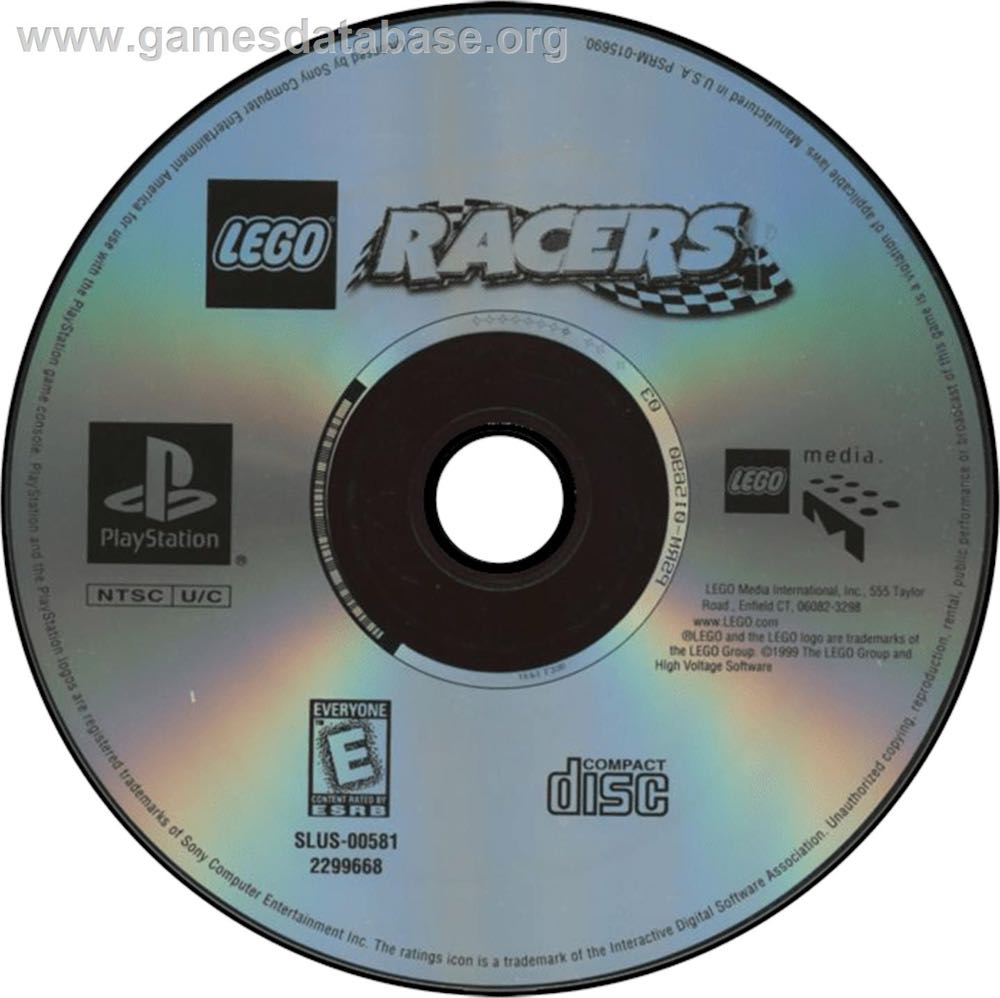 Lego Racers - Sony PlayStation (LEGO Media - 1-2) video game collectible [Barcode 663338005453] - Main Image 3