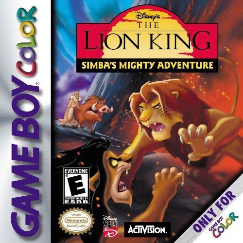 The Lion King: Simbas Mighty Adventure - Nintendo Game Boy Color (Activision - 1) video game collectible - Main Image 1