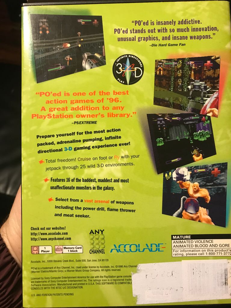 Poed - Sony PlayStation video game collectible - Main Image 2