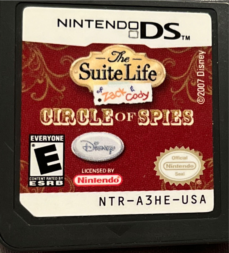 The Suite Life Of Zack And Cody Circle Of Spies - Nintendo DS (2) video game collectible [Barcode 712725004408] - Main Image 2