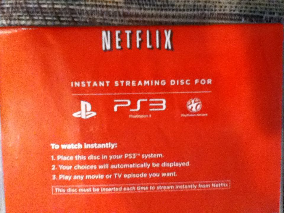 Netflix - Sony PlayStation 3 (PS3) video game collectible - Main Image 2