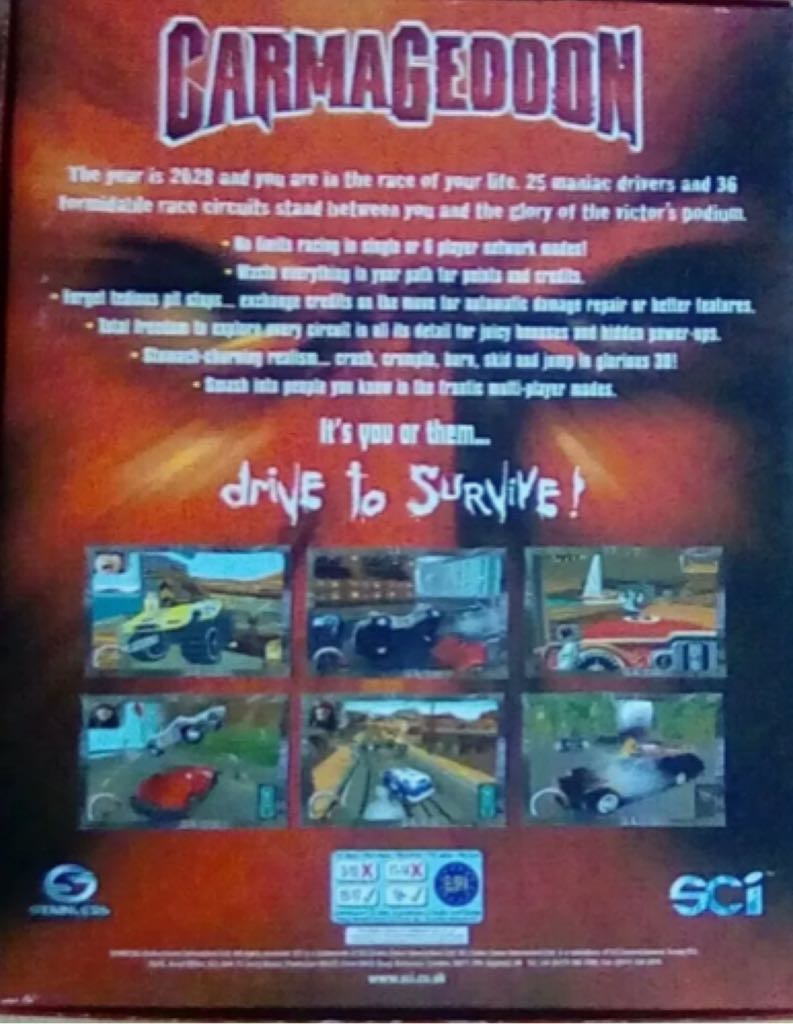 Carmageddon - PC video game collectible [Barcode 5021290020153] - Main Image 2