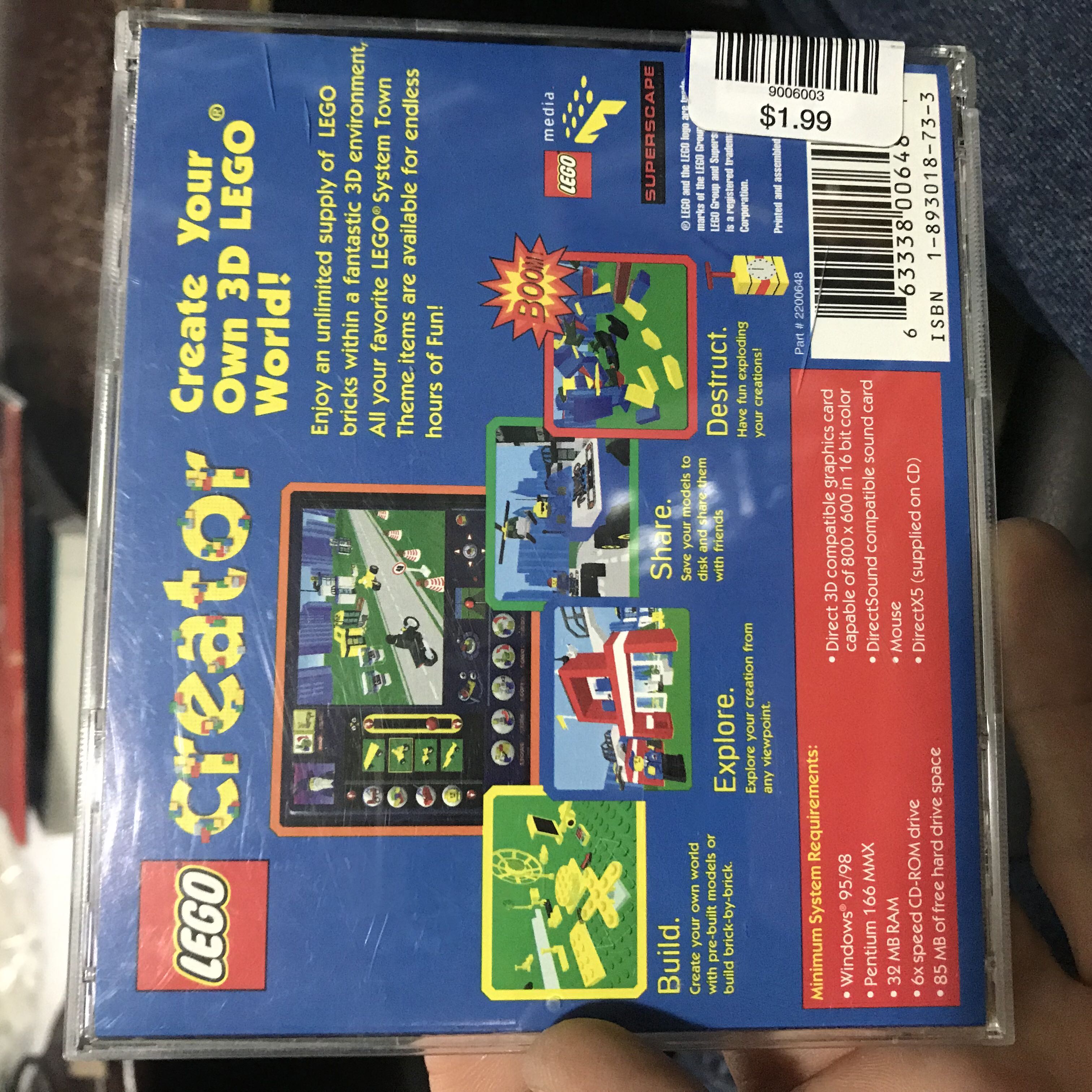 Lego Creator - PC video game collectible [Barcode 5702014153837] - Main Image 2