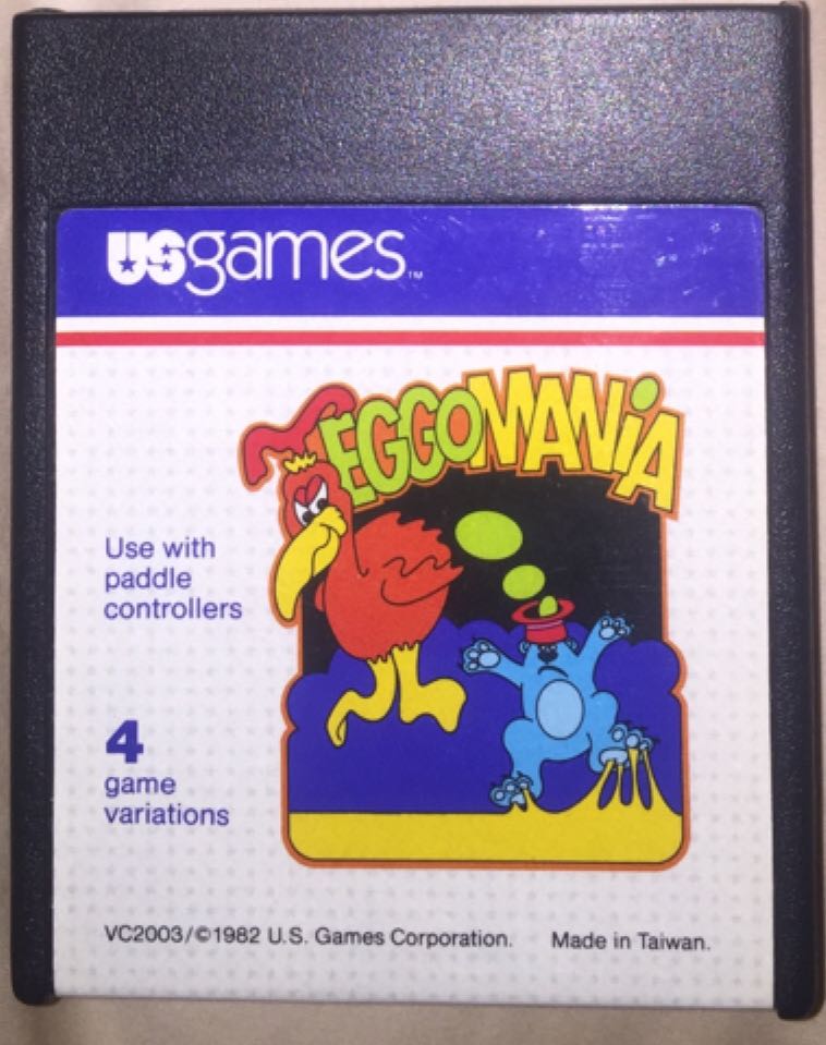Eggo Mania - Atari 2600 (1-2) video game collectible - Main Image 2