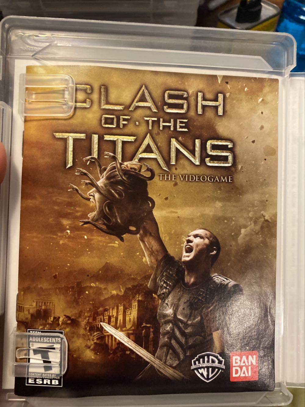 Clash Of The Titans - Sony PlayStation 3 (PS3) (Namco Bandai - 1) video game collectible [Barcode 722674110280] - Main Image 3