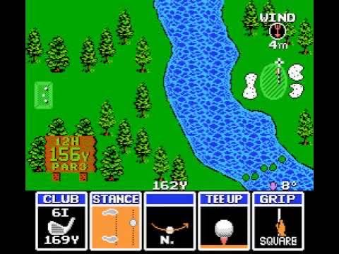 Golf Grand Slam - Nintendo Entertainment System (NES) (Atlus - 1) video game collectible [Barcode 730865200023] - Main Image 3