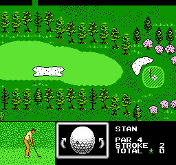 Golf Grand Slam - Nintendo Entertainment System (NES) (Atlus - 1) video game collectible [Barcode 730865200023] - Main Image 4
