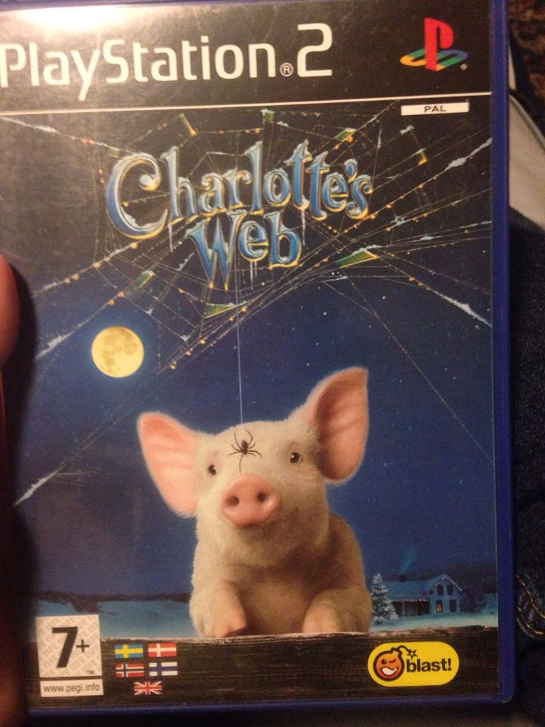 Charlottes Web - Sony PlayStation 2 (PS2) video game collectible [Barcode 5051272002426] - Main Image 1