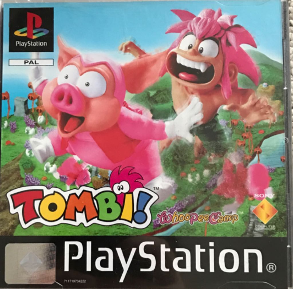 Tombi - Sony PlayStation (Sony Computer Entertainment - 1) video game collectible [Barcode 711719734222] - Main Image 1