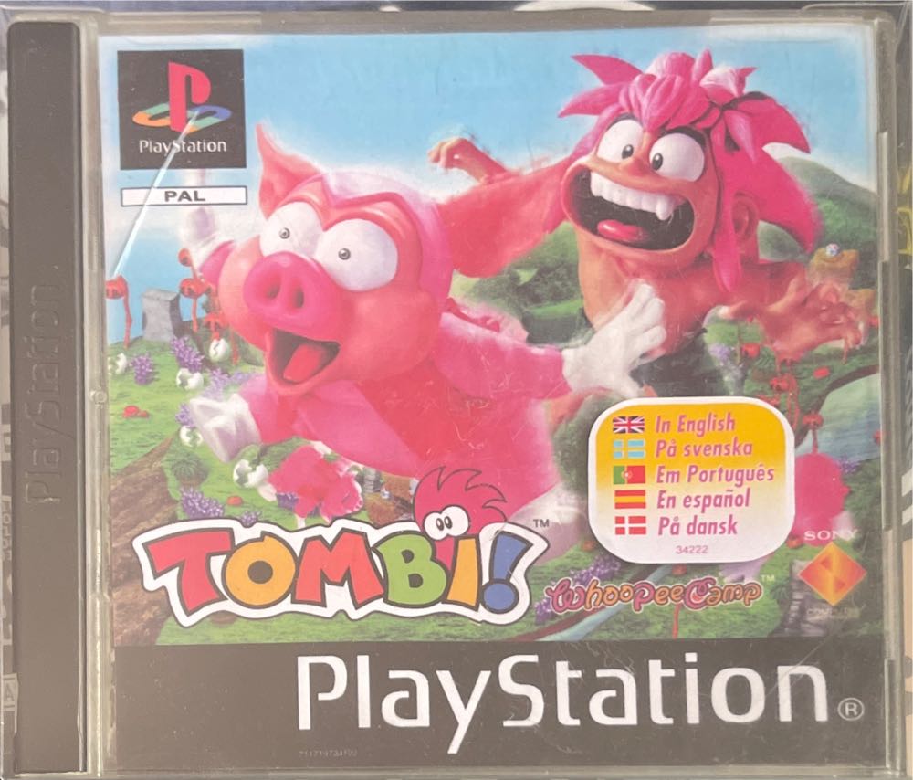 Tombi - Sony PlayStation (Sony Computer Entertainment - 1) video game collectible [Barcode 711719734222] - Main Image 3