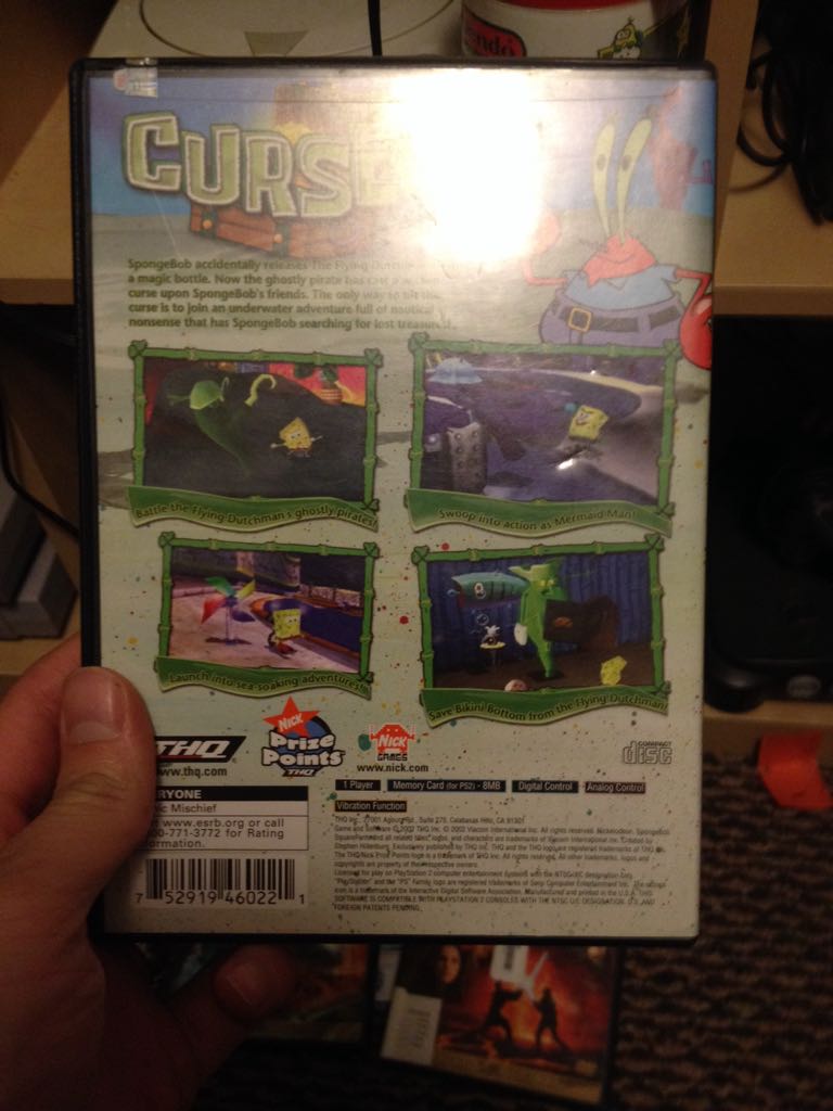 Spongebob Squarepants: Revenge Of The Flying Dutchman - Sony PlayStation 2 (PS2) (THQ - 1) video game collectible [Barcode 752919460221] - Main Image 2