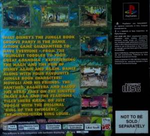 Disney’s The Jungle Book: Groove Party - Sony PlayStation (2) video game collectible [Barcode 711719246022] - Main Image 2