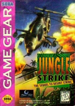 Jungle Strike - Sega Game Gear video game collectible - Main Image 1