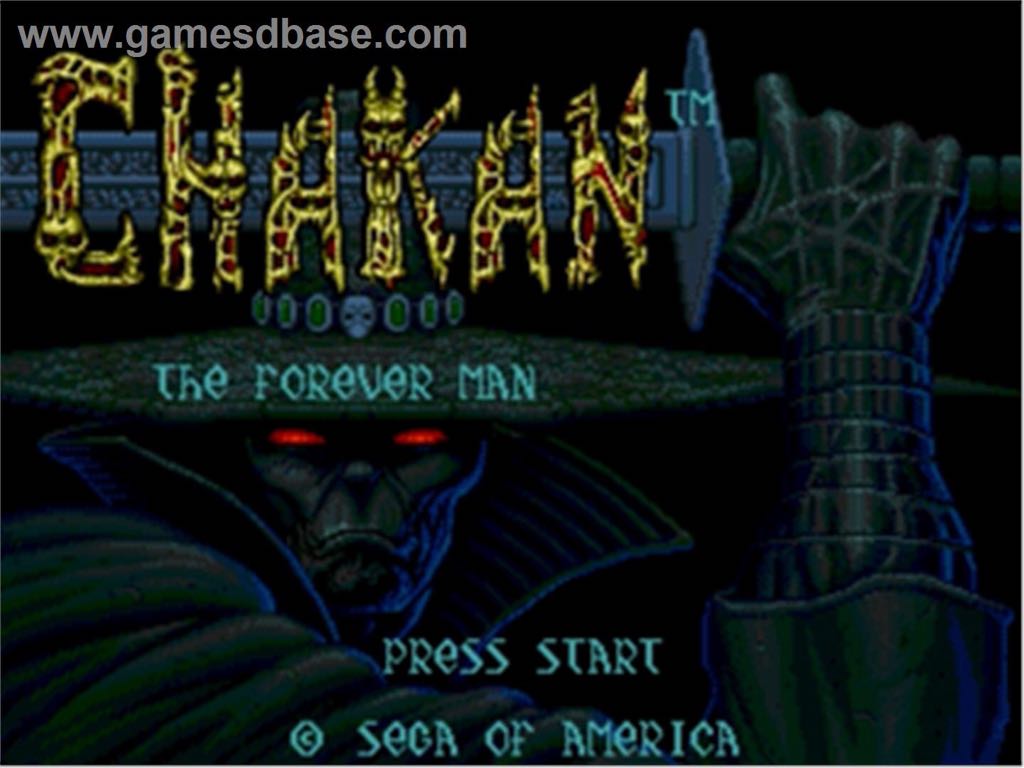 Chakan - Sega Genesis (Mega Drive) (Sega - 1) video game collectible [Barcode 010086024142] - Main Image 2