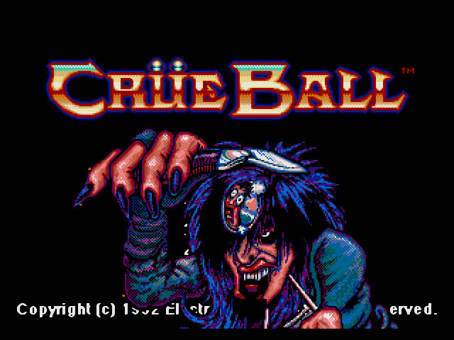 Crüe Ball - Sega Genesis (Mega Drive) (Electronic Arts) video game collectible - Main Image 3