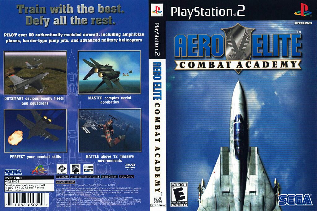 Aero Elite - Sony PlayStation 2 (PS2) (Sega) video game collectible - Main Image 2