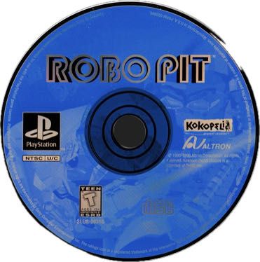 Robo Pit - Sony PlayStation (Kokopeli - 1-2) video game collectible [Barcode 752919470053] - Main Image 3