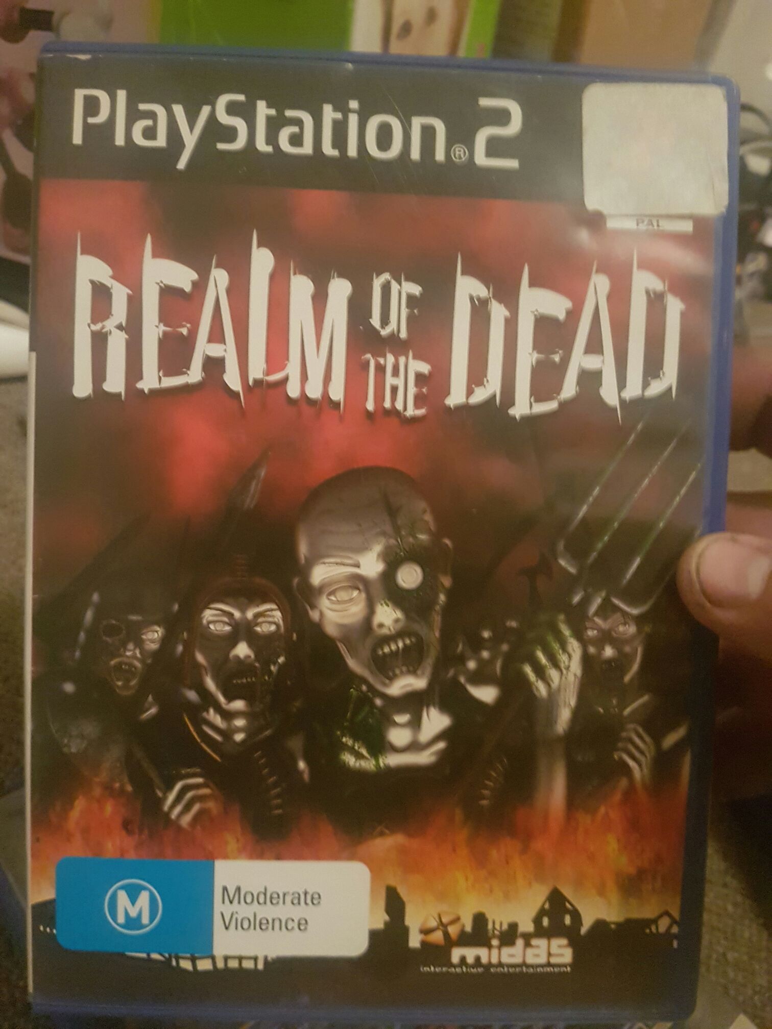 Realm Of The Dead - Sony PlayStation 2 (PS2) video game collectible [Barcode 5036675008527] - Main Image 1