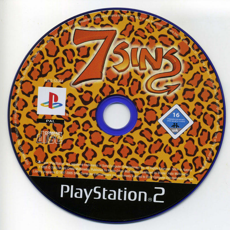 7 Sins - Sony PlayStation 2 (PS2) (Atari Inc. - 1) video game collectible [Barcode 3760007413506] - Main Image 2