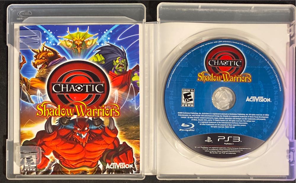 Chaotic Shadow Warriors - Sony PlayStation 3 (PS3) (2) video game collectible [Barcode 047875760592] - Main Image 3