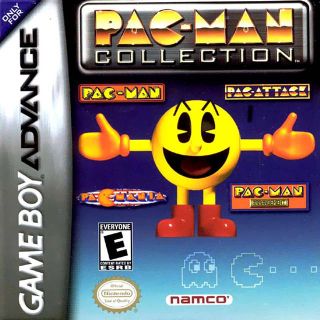 Pac-Man Collection - Nintendo Game Boy Advance (GBA) (Namco - 1) video game collectible [Barcode 722674021111] - Main Image 1