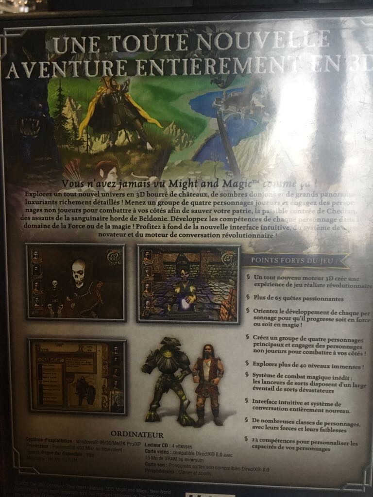 Might And Magic IX - PC video game collectible [Barcode 790561508144] - Main Image 2