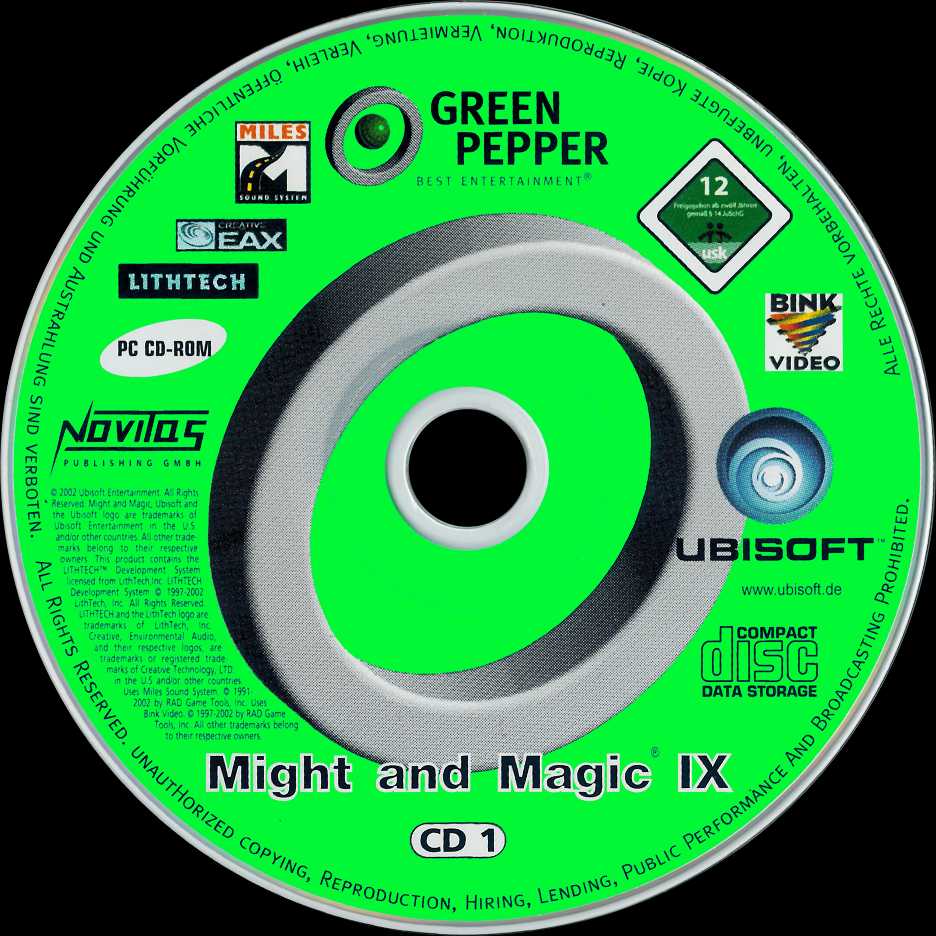 Might And Magic IX - PC video game collectible [Barcode 790561508144] - Main Image 3