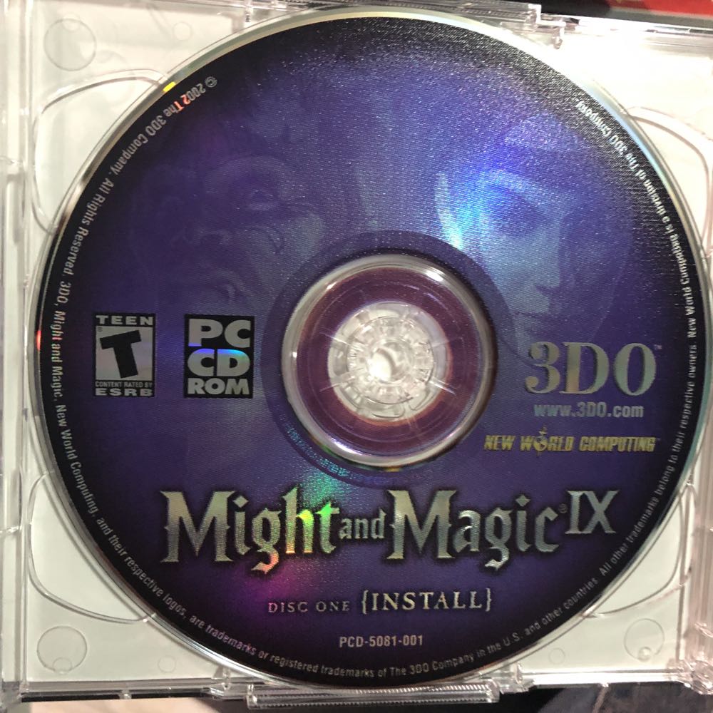 Might And Magic IX - PC (3DO - 1-2) video game collectible [Barcode 790561530411] - Main Image 3