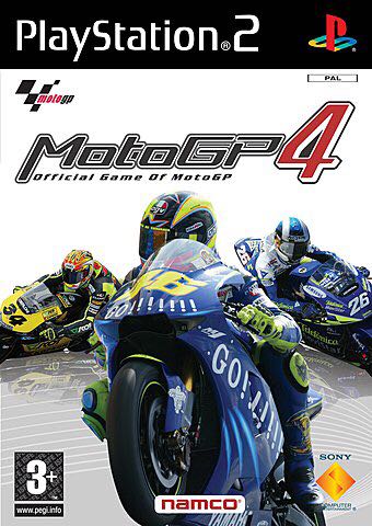 Motogp 4 - Sony PlayStation 2 (PS2) (Namco) video game collectible [Barcode 711719656753] - Main Image 1