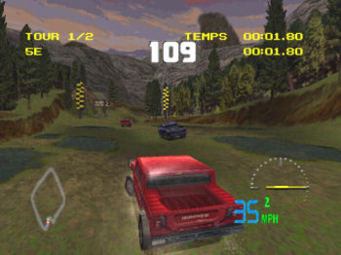 4x4 World Trophy - Sony PlayStation video game collectible [Barcode 3546430006917] - Main Image 2