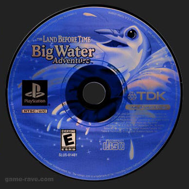Land Before Time: Big Water Adventure, The - Sony PlayStation (TDK Mediactive - 1) video game collectible [Barcode 739069610041] - Main Image 3