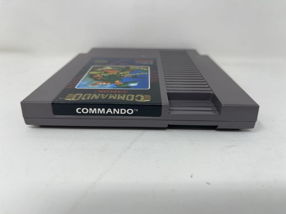 Commando - Nintendo Entertainment System (NES) (Capcom - 1) video game collectible [Barcode 0013388110018] - Main Image 3