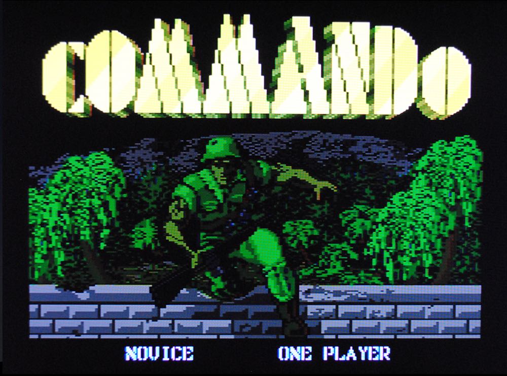 Commando - Atari 7800 (Atari Corporation) video game collectible - Main Image 3