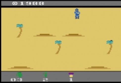 Commando - Atari 2600 (Activision) video game collectible - Main Image 2