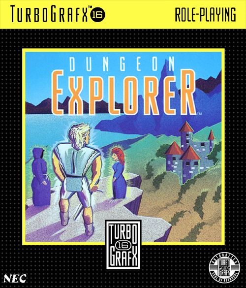 Dungeon Explorer - NEC TurboGrafx-16 video game collectible - Main Image 1