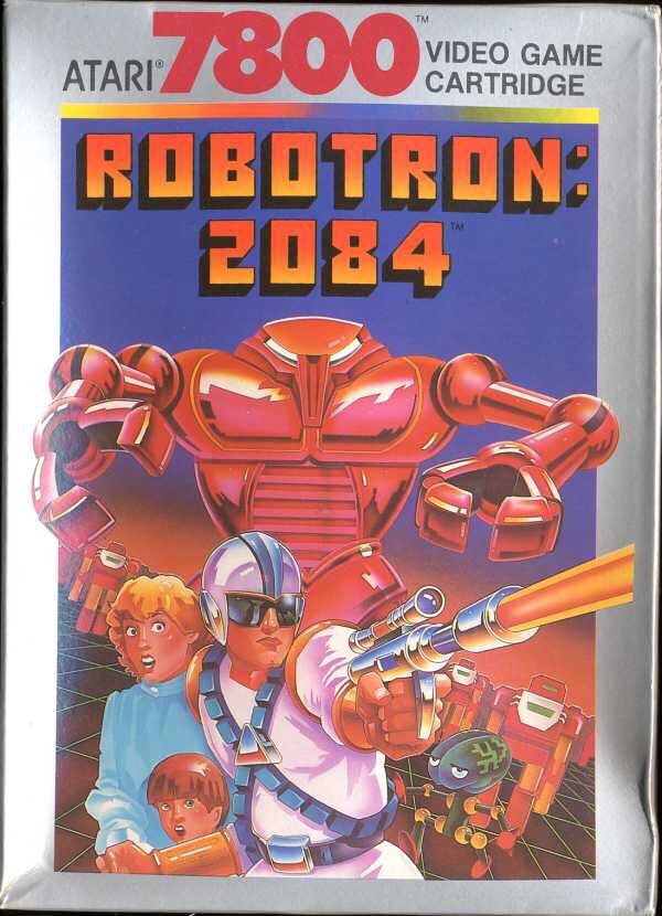 Robotron: 2084 - Atari 7800 video game collectible - Main Image 1