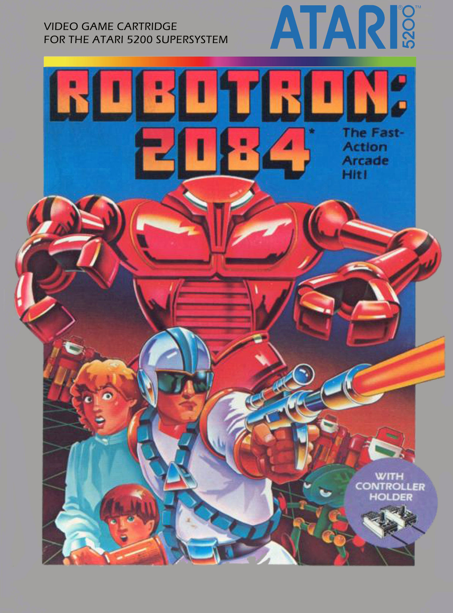 Robotron: 2084 - Nintendo Wii U Virtual Console video game collectible - Main Image 2